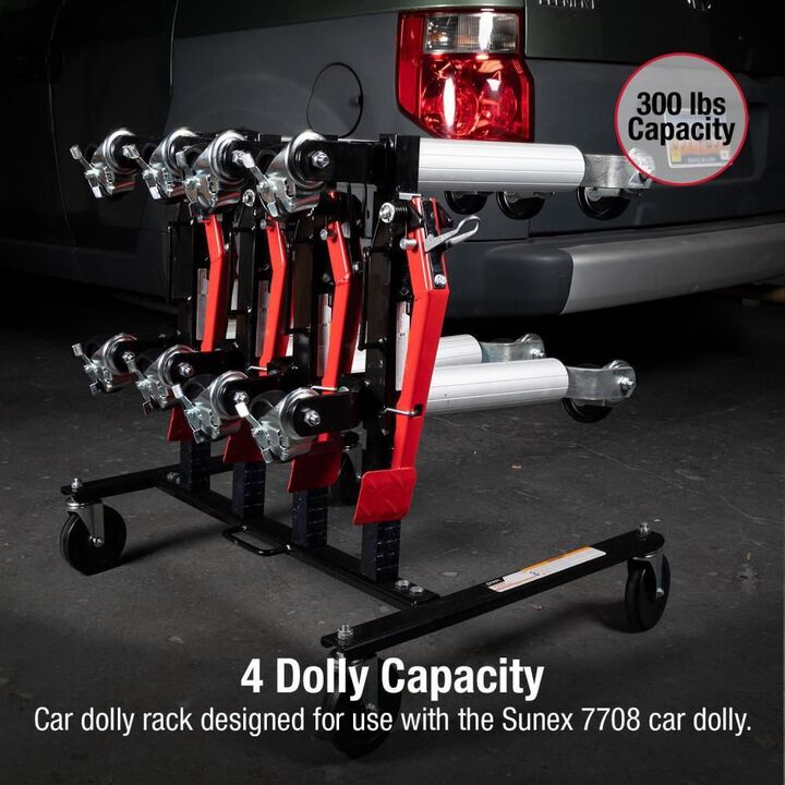 Sunex Wheel Dolly Rack, large image number 4
