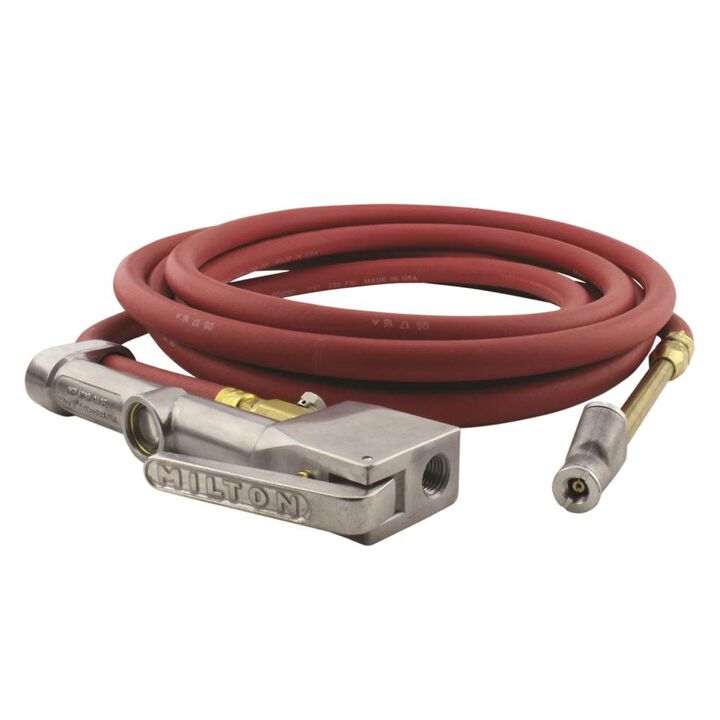 Milton 98-A1-501 Dual Head Air Chuck Inflator Gauge, large image number 1