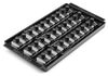 Tekton 30 Slot Universal Socket Organizer for 3/8 Inch Drive Sockets and Bit Sockets, Gray, small image number 2