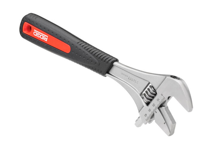 Ridgid 12 Inch Wide Capacity Reversible Adjustable Wrench