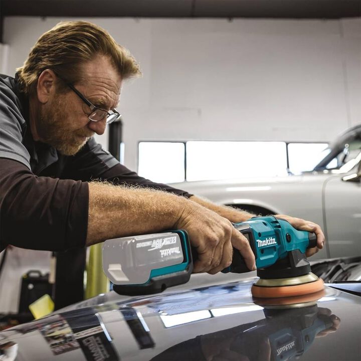 Makita 18V LXT 5in / 6in Dual Action Random Orbit Polisher (Bare Tool), large image number 12