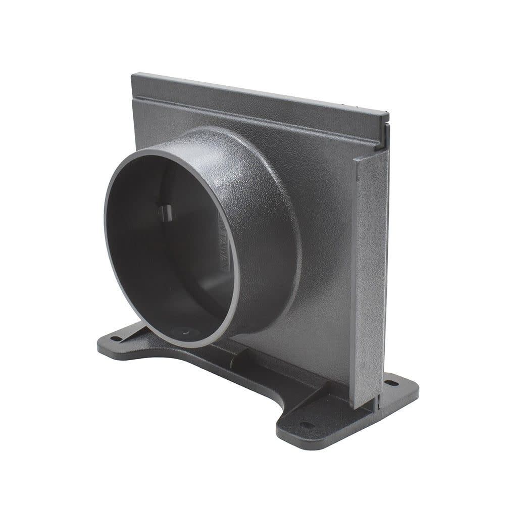 Big Horn 4 Inch ABS Plastic Blast Gate with One Quick Disconnect End, large image number 2