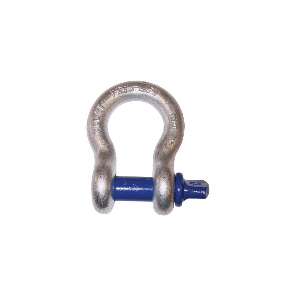 Peerless Chain Forged Alloy Screw Pin Anchor Shackle, 1in, 2755lbs, large image number 1