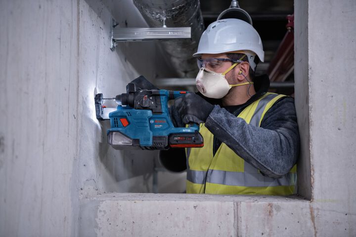 Bosch 18V Brushless SDS-plus Bulldog 3/4in Rotary Hammer (Bare Tool), large image number 7