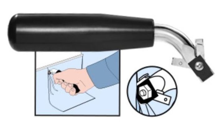 Crain Detail Hand Groover with 3.5 mm U-Blade