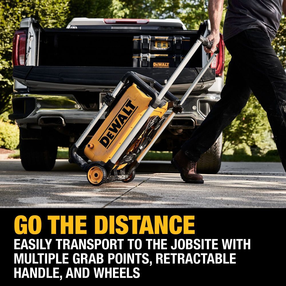 DEWALT 3000 PSI 1.1 GPM Electric Cold Water Pressure Washer with 4 Spray Nozzles, large image number 8