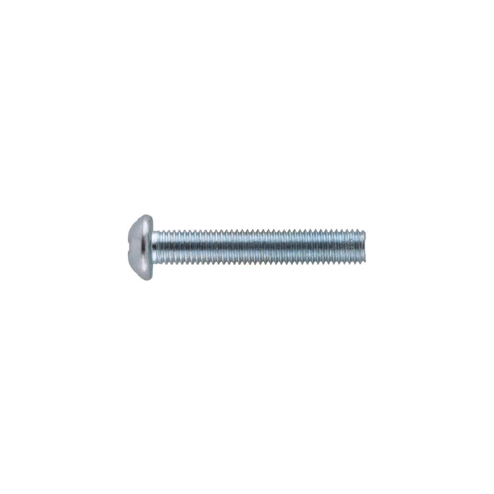 Hillman #10-32 x 3in Zinc Round Head Combination Machine Screw 100pk, large image number 2