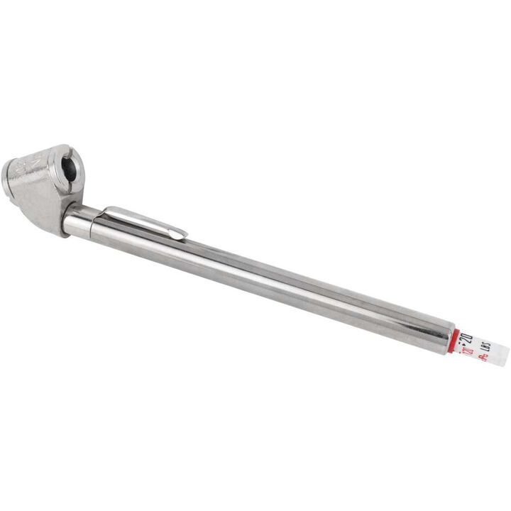 Milton 20-120 PSI Tire Pencil Pressure Gauge with Dual Head Air Chuck