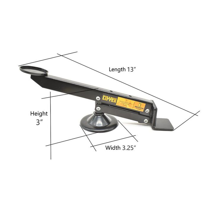 Big Horn 13 Inch Black Metal Door and Board Lifter, large image number 5