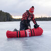 Eskimo QuickFish 3HD, Pop-Up Portable Shelter, No-Trip Door, Red/Black, Three Person, small image number 5