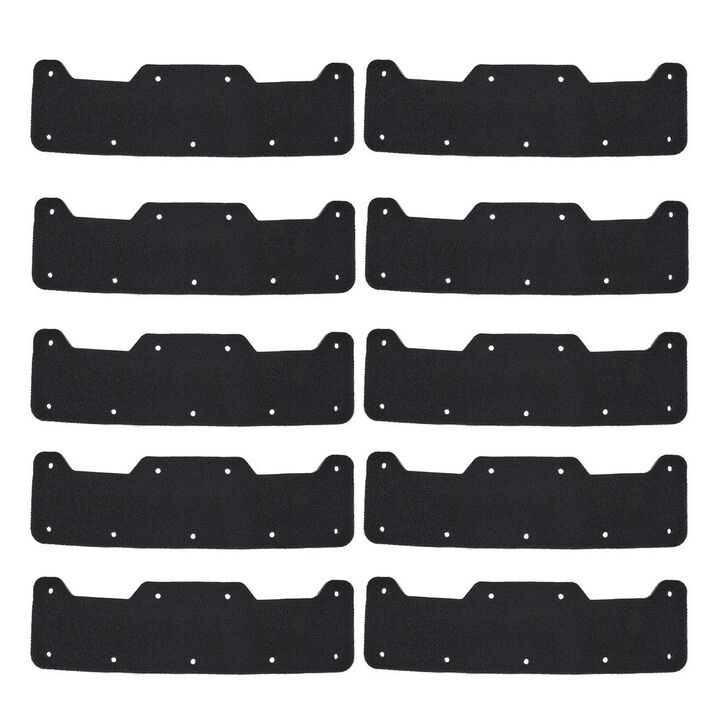 Ergodyne Skullerz 8953 Black Hard Shell Bump Cap Sweatband Replacement 10-Pack
