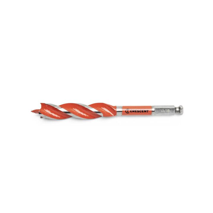 Crescent 13/16 in x 7-1/2 in Solid Auger Drill Bit