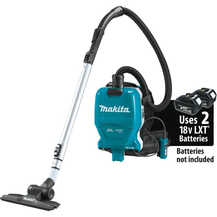 Makita 18V X2 (36V) LXT 1/2 Gallon HEPA Backpack Dry Vacuum (Bare Tool)
