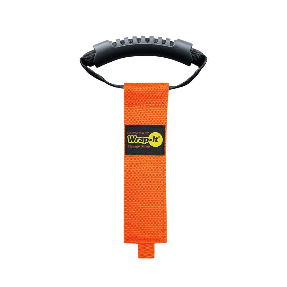Wrap-It Orange Easy- Carry Storage Strap, 17 Inch x 2 Inch, Blaze Orange, large image number 5