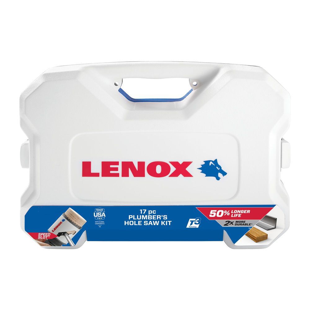 Lenox 17-Pc Plumber Hole Saw Kit 1200P, large image number 3