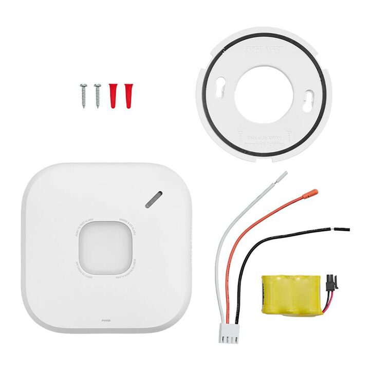First Alert SMCO600NV-AC SC5 Hardwire Smart Smoke & Carbon Monoxide Alarm, large image number 6
