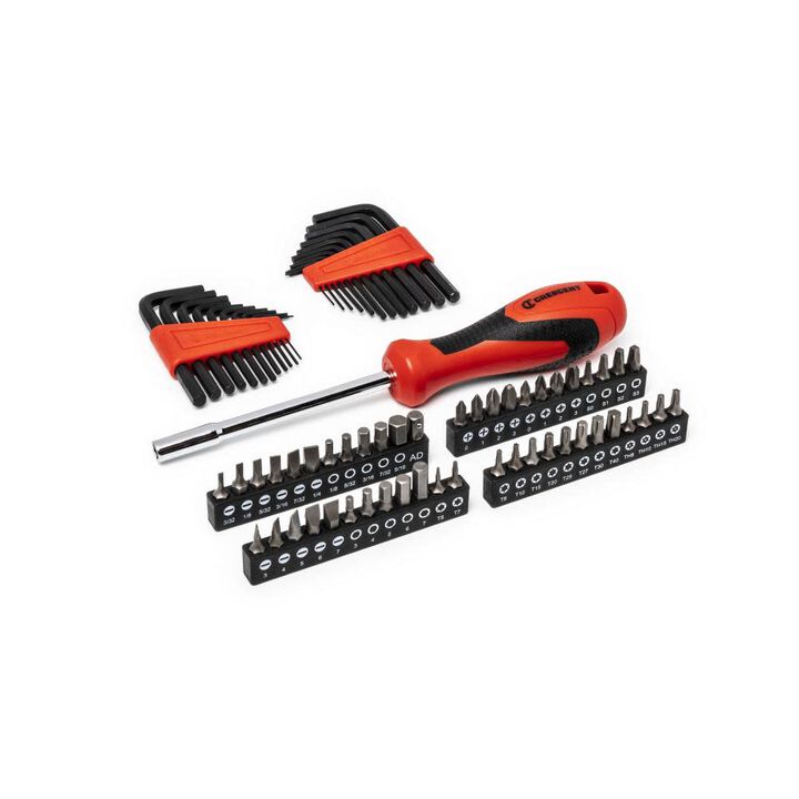 Crescent 150 Pc. 1/4in and 3/8in Drive 6 Point SAE/Metric Professional Tool Set, large image number 8