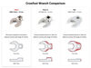 Tekton 3/8 Inch Drive Crowfoot Wrench Set 9 Piece 5/16 - 3/4 Inch, small image number 2