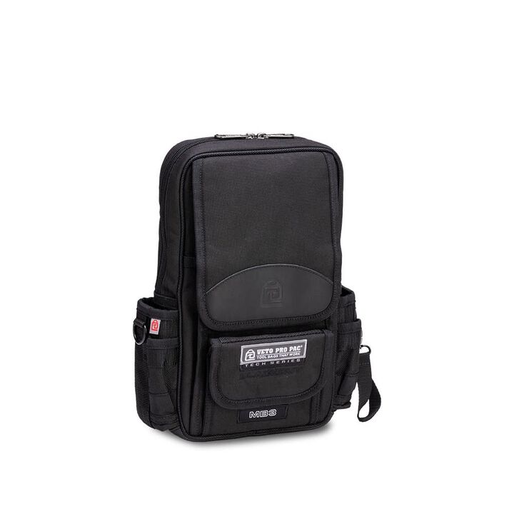 Veto Pro Pac Zippered Large Compact Meter Bag with Sling Strap, Black, large image number 10