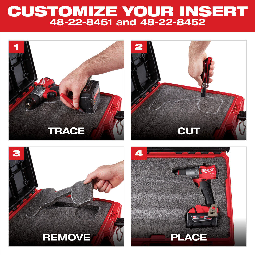 Milwaukee PACKOUT Foam Insert, large image number 6