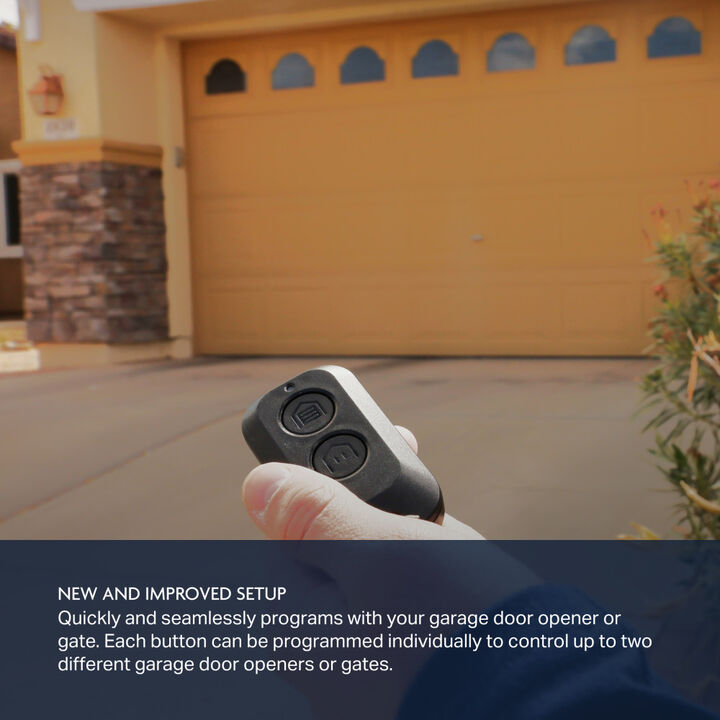 Chamberlain 2-Button Keychain Garage Door Remote, large image number 4