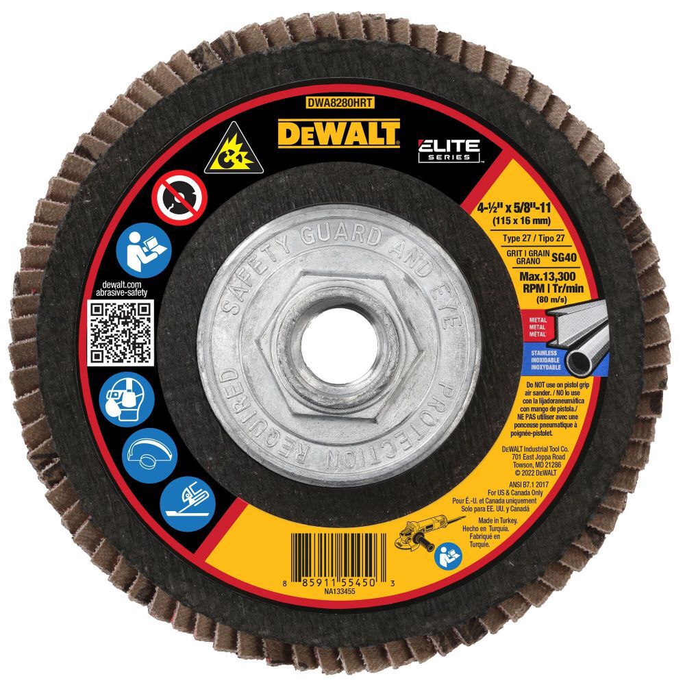 DEWALT XP Ceramic Ultra Performance Jumbo Flap Disc, large image number 1