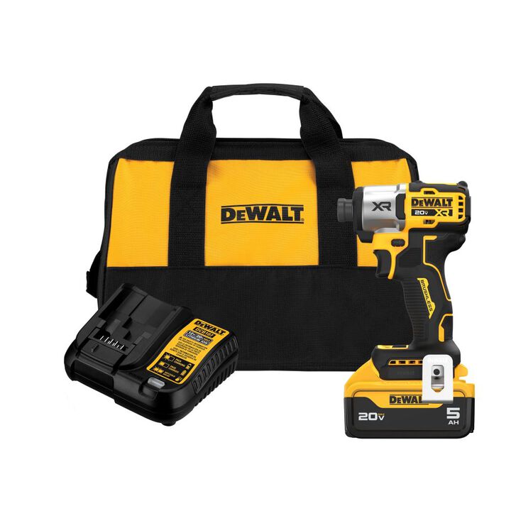 DEWALT 20V MAX XR 1/4 Inch Impact Driver Kit