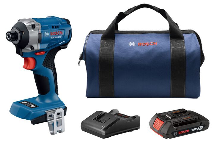 Bosch 18V 1/4 Inch Hex Impact Driver Kit