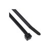 HellermannTyton PA66 Black 50 Lbs Tensile 8 in Long UL Rated Cable Tie 100qty, small image number 2