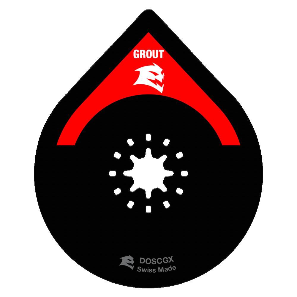Diablo Tools 2-3/4in Starlock Carbide Grit Osc. Blade for Grout and Mortar, large image number 1