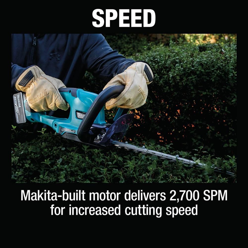 Makita 18V LXT Cordless 24 in Hedge Trimmer (Bare Tool), large image number 8