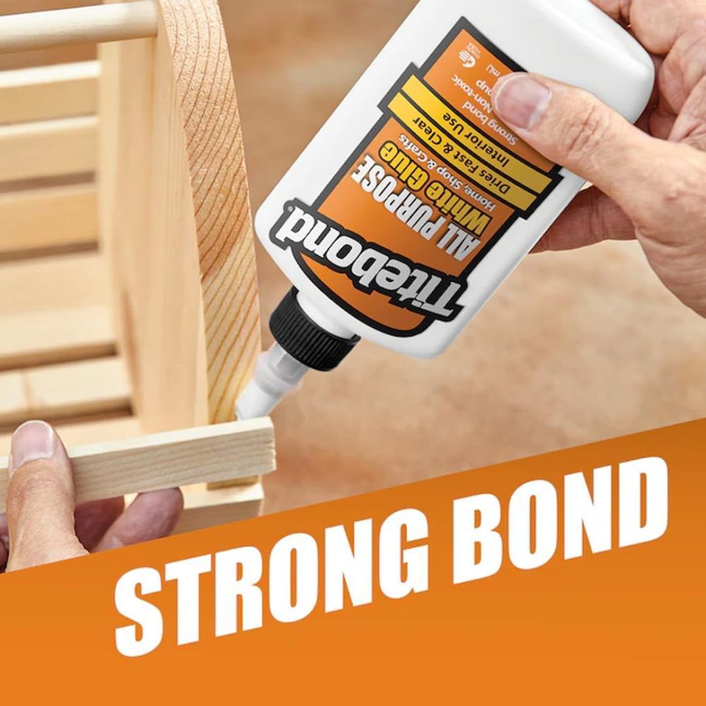 Titebond 1 Gallon Jug Professional-Grade Liquid All Purpose White Glue, large image number 3