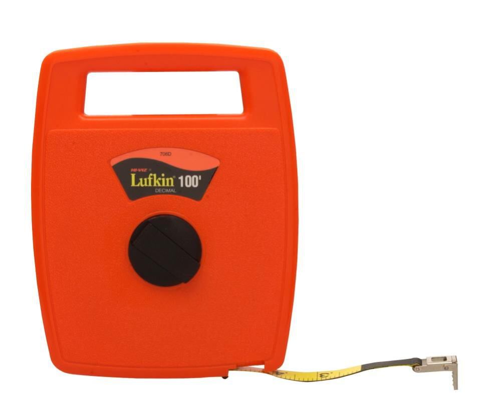 Crescent Lufkin Linear Engineer's Fiberglass Tape Measure 1/2in x 100', large image number 1