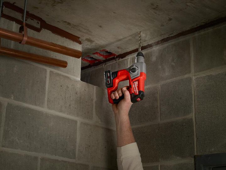 Milwaukee M12 FUEL 5/8 in. SDS Plus Rotary Hammer-Reconditioned (Bare Tool), large image number 3