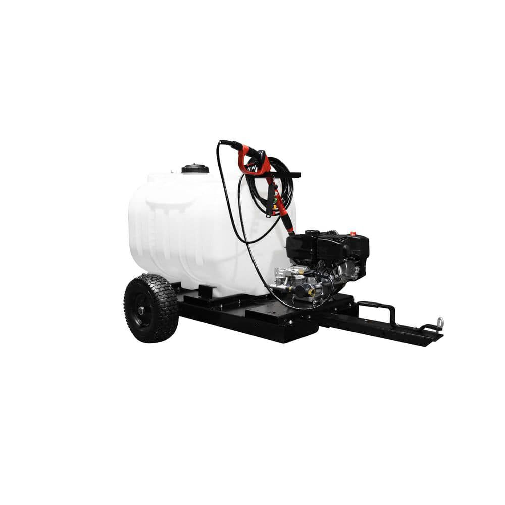 Agri-Fab 60 Gallon Poly Tank 208cc Gas Powered Tow Behind Pressure Washer, large image number 1
