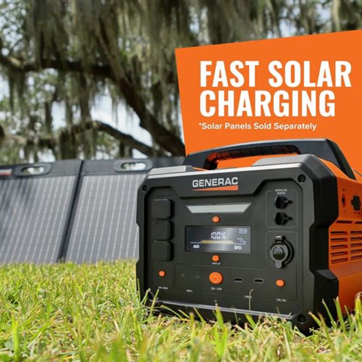 Generac GB10003,200 Watt 50-State Lithium-Ion Battery Solar Power Station, large image number 8