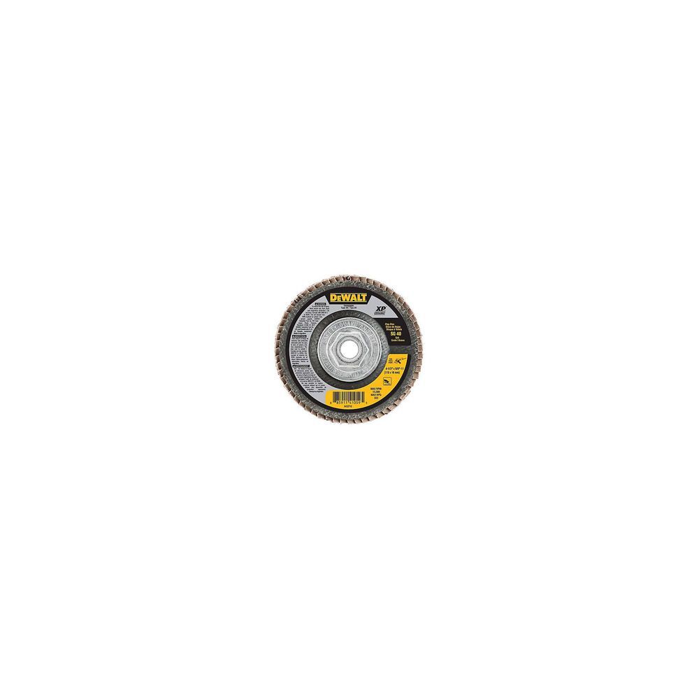 DEWALT 4 1/2in X 5/8in 11 SG40 T29 Ceramic Flap Disc, large image number 8