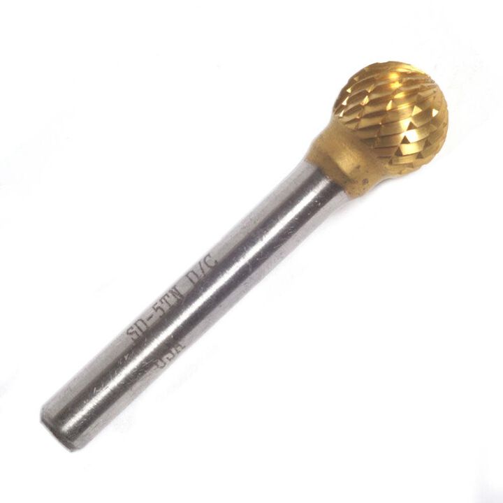 Champion Cutting Tool SD5 Double Cut TIN Carbide Burr