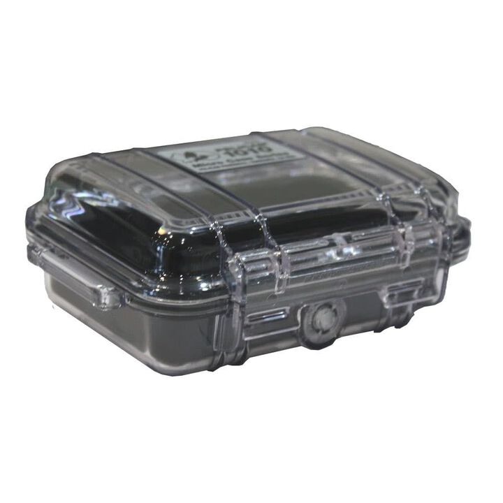 Pelican 1010 Polycarbonate 0.01 Cu-Ft. Micro Case, Black/Clear, large image number 2