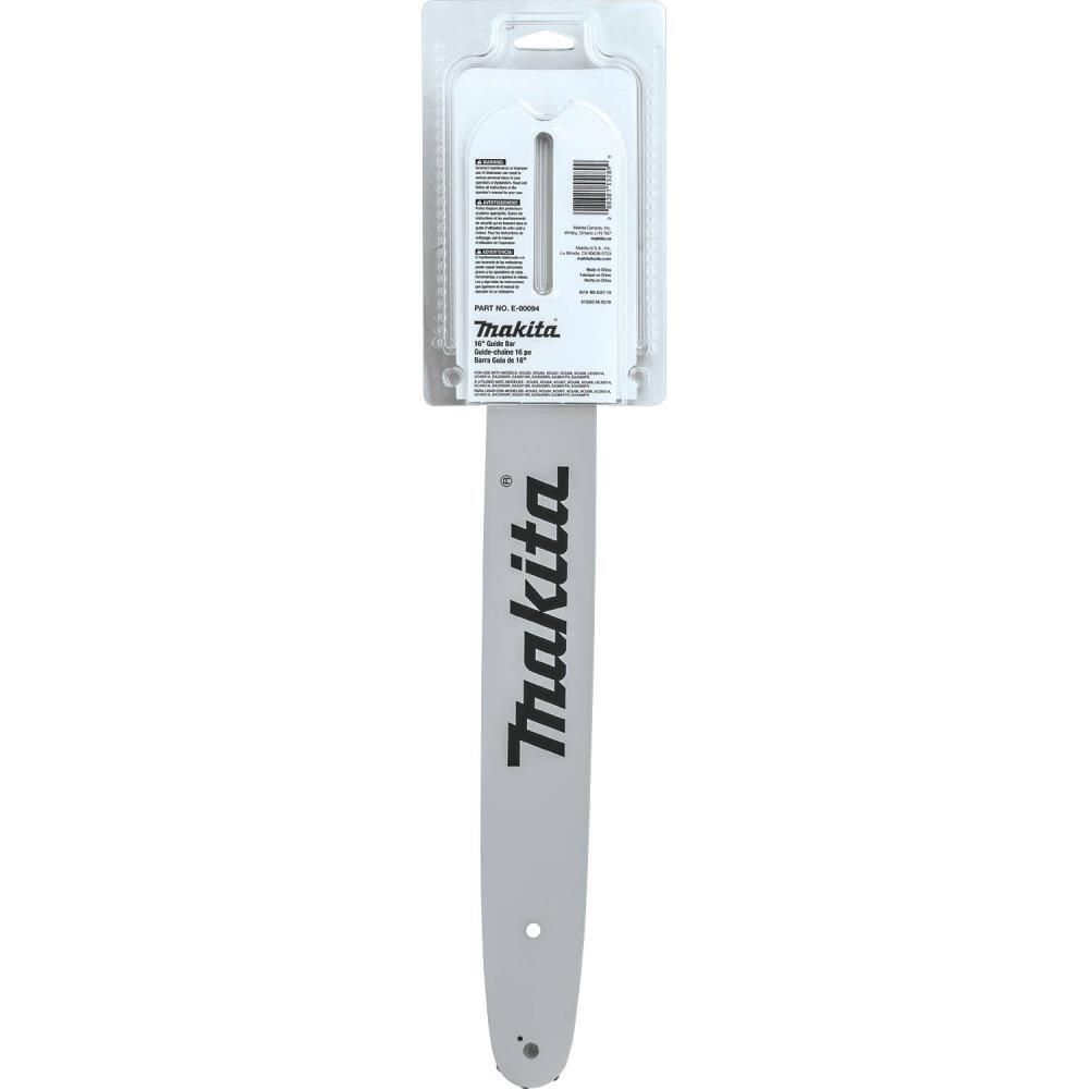 Makita 16 Inch Guide Bar, 3/8 Inch Low Profile Pitch, .043 Inch Gauge, large image number 2