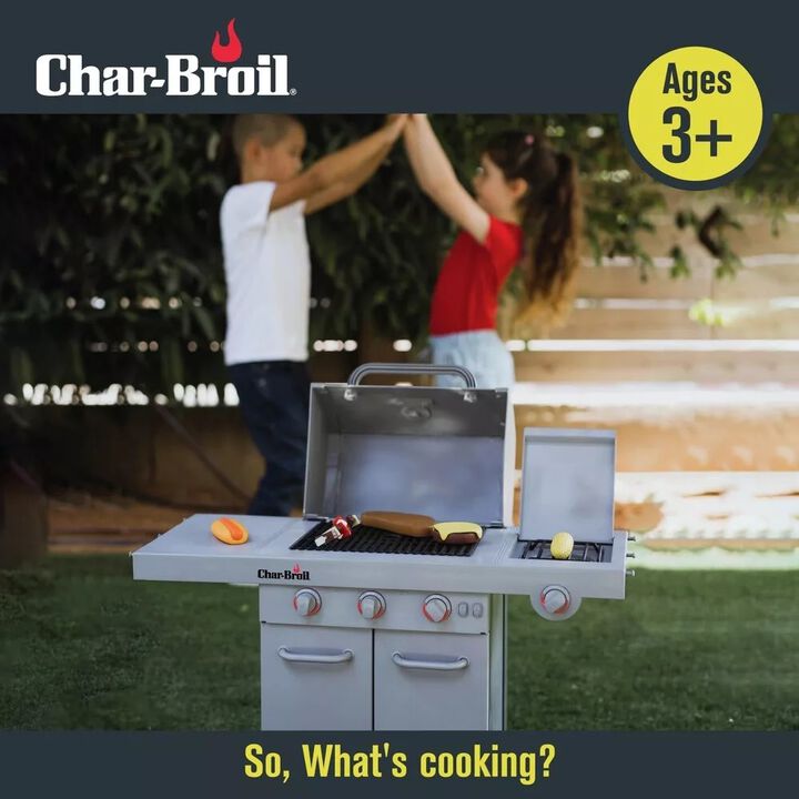 Char-Broil Creative Play Super Barbe-Cute Toy BBQ Set for Kids Ages 3+, large image number 5