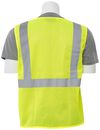 Delta Plus S363P Class 2 Mesh Hi Vis Lime Safety Vest with 4 Pockets, 3X, small image number 2