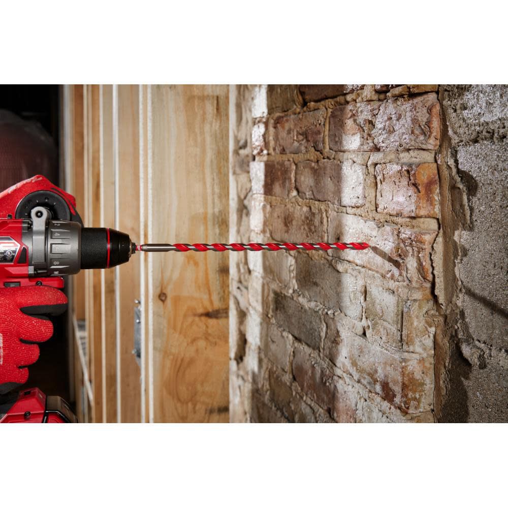 Milwaukee SHOCKWAVE Carbide Hammer Drill Bit 1inchx10'x12inch, large image number 8