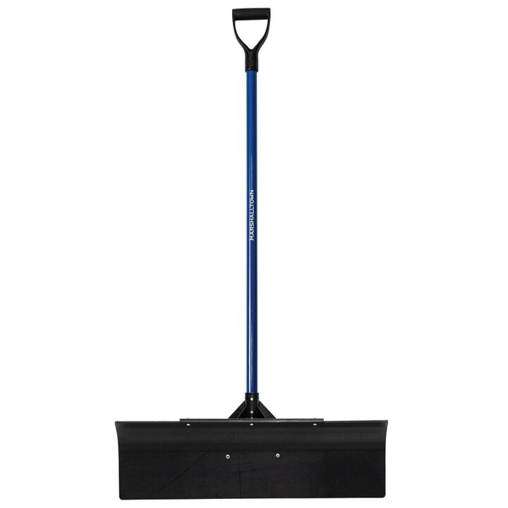 Marshalltown Polar Pusher Snow Shovel 30in Blade Poly D Grip