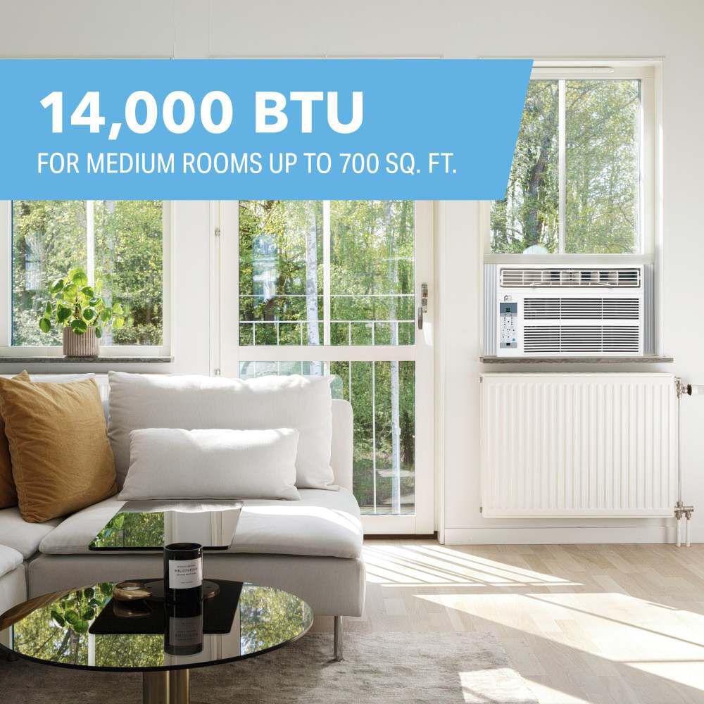 Perfect Aire 115V 14000 BTU Non-Energy Star Window Air Conditioner with Remote, large image number 2