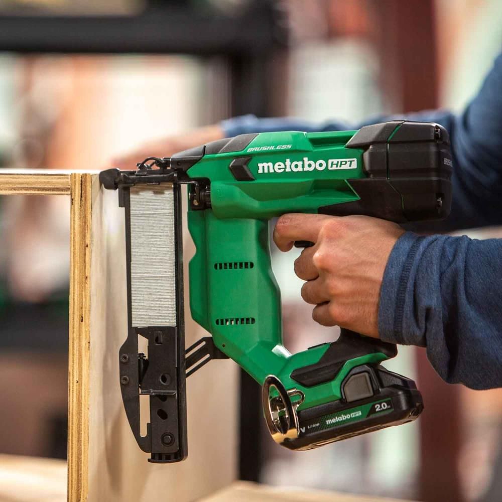 Metabo HPT 18V MultiVolt Brushless 18-Gauge 1/4 Inch Narrow Crown Stapler (Bare Tool), large image number 14