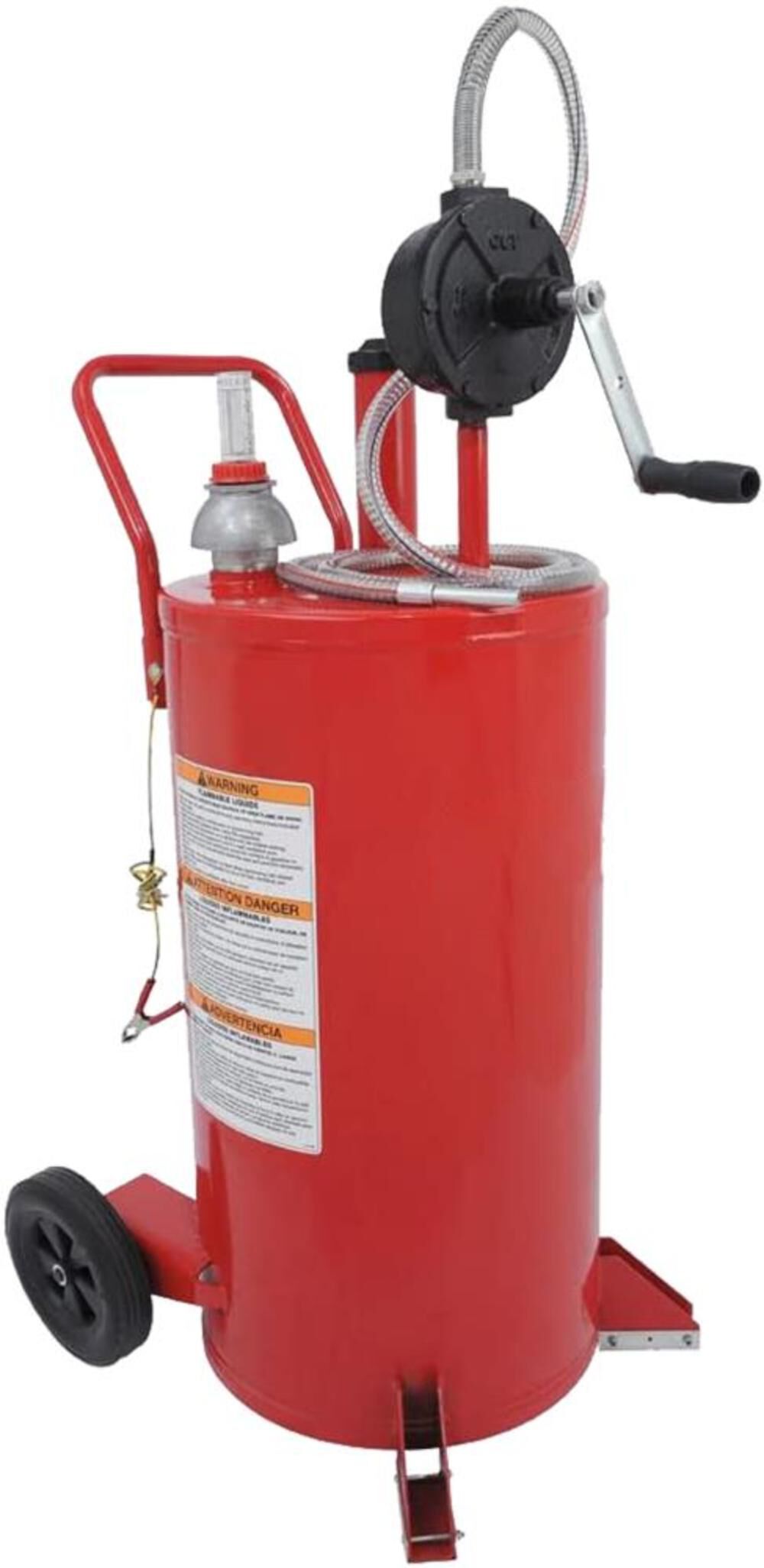 Milton 25-Gallon Fuel Caddy with 2-Way Rotary Pump, large image number 1