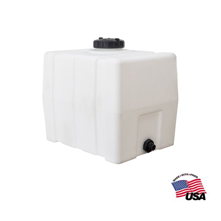 Buyers Products Company 30 Gallon Square Storage Tank - 24 Inch x 19 Inch x 22 Inch
