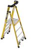 Werner Podium 4-ft Fiberglass 375-lb Type IAA Platform Ladder, small image number 3