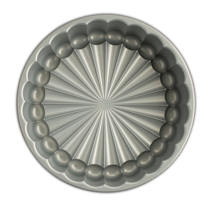 Nordic Ware 8 Inch x 8 Inch Cast Aluminum Charlotte Cake Pan Toffee, large image number 4